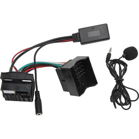 Bluetooth 5.0 Audio-Kabelbaum mit Freisprecheinrichtung und Mikrofon als Ersatz für Citroen C2 C3 C4