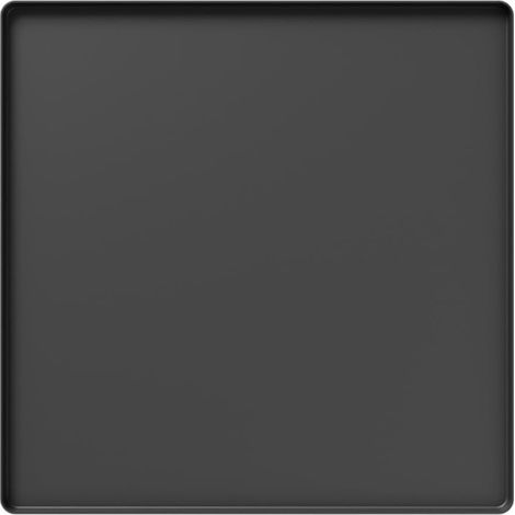Tapis en silicone avec bords surélevés pour déversement Noir B 50 x 50 cm Silicone doux au toucher, construction facile à nettoyer, convient pour les mini réfrigérateurs, évite les rayures (1/5)