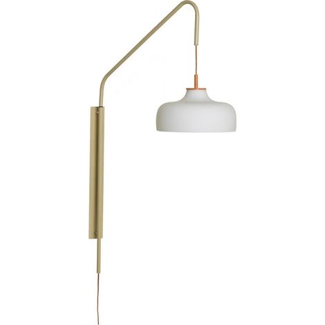 [NEUWERTIG] B-Ware Hübsch Wandleuchte Wandlampe Current Sand Glas Metall Schalter Wohnzimmer 71 Cm