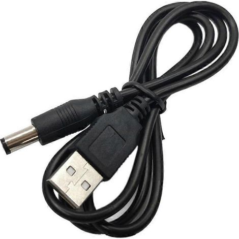 Cordon d'alimentation CC USB vers 5521, câble de charge CC multifonctionnel avec fiche détachable, connecteur mâle 8 en 1. (1/5)