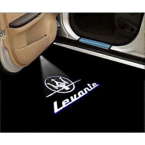 Lot de 2 projecteurs laser ambiants pour porte de voiture, style 1, pour Maserati Ghibli Levante (1/5)