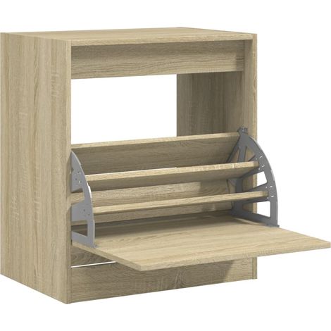 Maison Exclusive - Scarpiera Rovere Sonoma 60x42x69 cm in Legno Multistrato