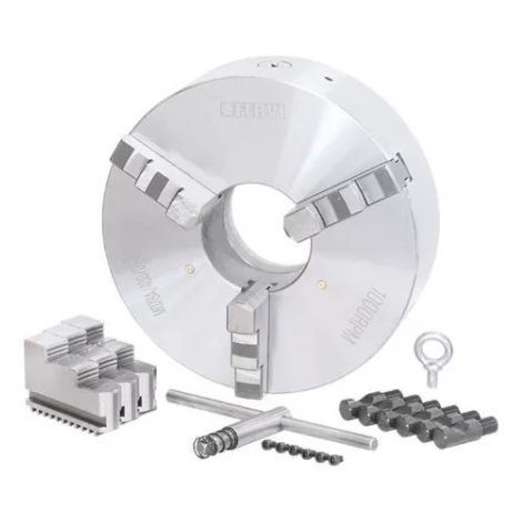Fervi M078A/400/D1-8 Mandrino Camlock autocentrante di precisione a 3+3 griffe (1/4)