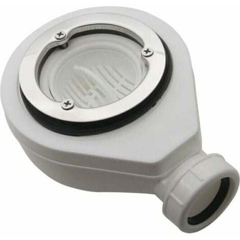 DONA horizontal drain without cover Ø90 for shower trays, Sunny, Horizontal drain without (1/4)