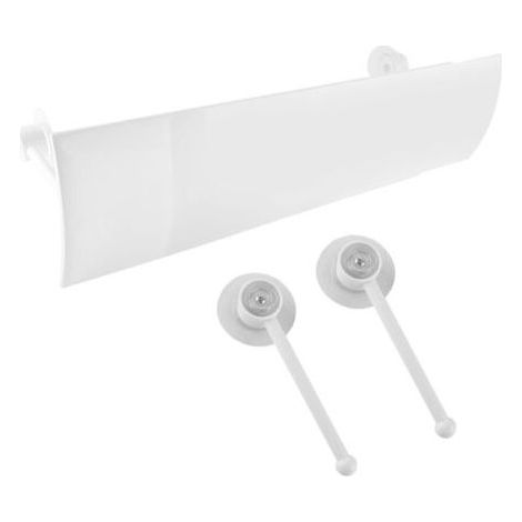 Deflector de viento para aire acondicionado, cubierta de guía de aire, ajustable, deflector anti-vuelo directo. (1/5)
