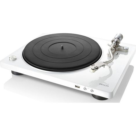 Denon DP 450 USB bianco (1/2)