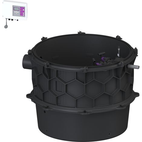 -Pumpstation Aquapump XL Duo, GTF 600-S1, Tauchglocke