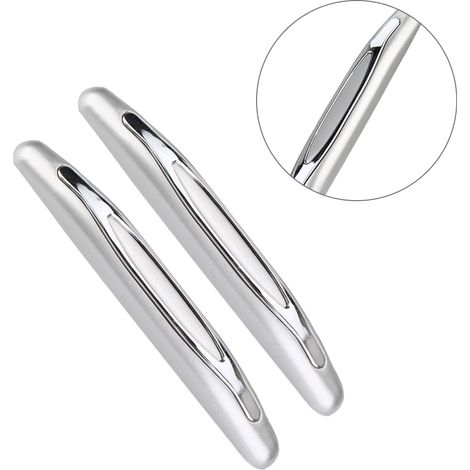 4 pièces Protège-portière en Gris, Bande de Protection Anti-choc pour Angles et Bordures de Porte (1/5)