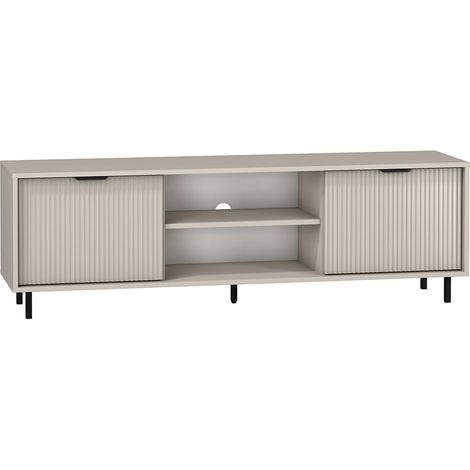 Mueble TV 2 puertas Soly Cachemire 160 cm (1/3)