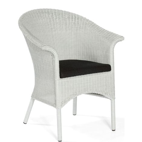 Sonnenpartner Cayman Gartensessel Gartenstuhl Polyrattan white-washed Loom-Optik