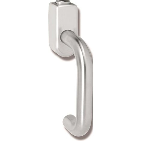 Maniglia per finestra 111XAFGA Acciaio inox opaco .35mm DIN destra con serratura HEWI (1/3)