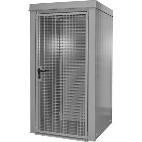 Bauer Südlohn Conteneur pour bouteilles de gaz GFC-B M0, peint, gris souris (1/2)