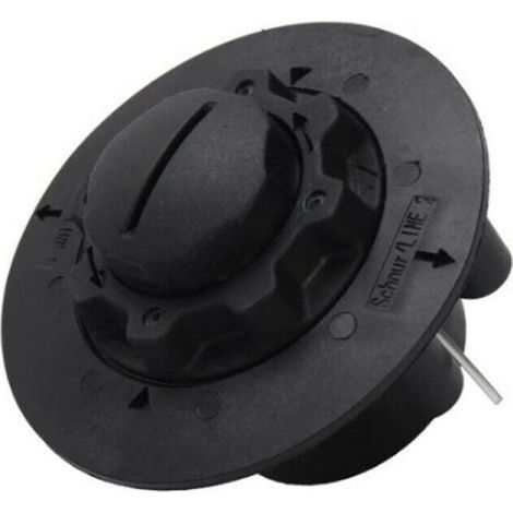 Trimmerkopf für Stihl FS38 FS40 FS45 FS50 FSE60 FSE71 FSE81 TE600 TE700 TE1000 Auto Cut C5-2 4006 710 2105, einteilig, schwarz,