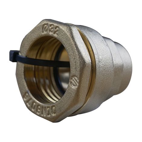 Manchon laiton droit PEHD Ø32 Femelle 3/4" (20/27) - ACS 16 Bar - Arco (1/3)