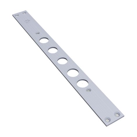 FRONTALE SERRATURA FR2500/28 SECUREMME  INOX I.MM 28 X 2401 2651