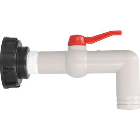 Adaptateur de Robinet IBC 90°, Connecteur de Tuyau d'Eau 32mm, Outils de Plomberie Jardin