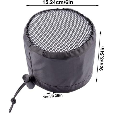 Couvercle De Ventilation - Tissu Oxford - Maille Filtrante Précise - Pour Tente De Culture Et Salle De Bain - 2 Pièces (1/5)