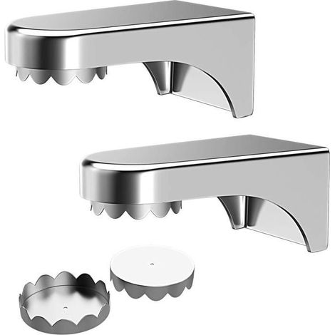 Porte Savon,Magnétique ABS Fixé au Mur Porte-Savon,Aimanté Colle Forte Support Savon de Adhésif,pour Salle de Bain,Cuisine,l'évier (1/4)