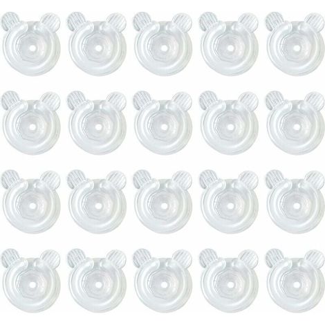 20 X Clips Housse De Couette, Couette Clips Pour Garder La Couette En Place, Housse De Couette Housse De Couette Beignets Attaches De Couette (1/5)