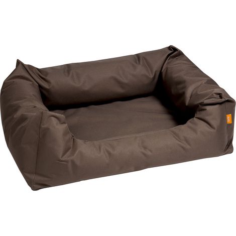 Letto per cani K&F, sogno quadrato, grigio scuro L: 100 cm AN: 80 cm a: 25 cm