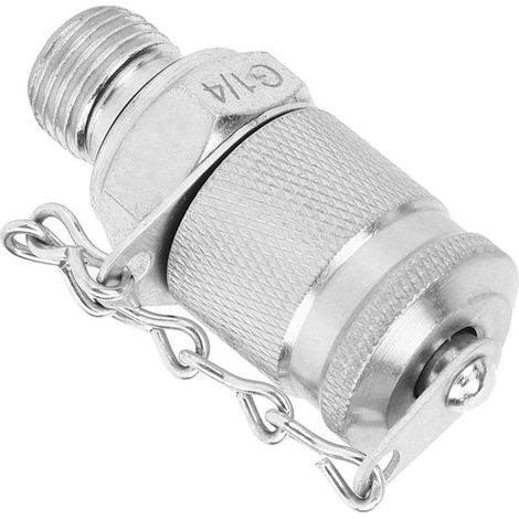 G1/4-M16x2 Connector of Measurement of Pressure, Adapter of Fitting of Hose Test Hydraulic Couplage of Point of Measurement High Pressure for the Systems High/Low/Depression (1/5)
