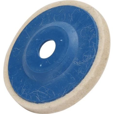 Roue De Polissage - 100 Mm - Laine Élastique Douce - Pour Verre Céramique Métal Pierre Plastique Bijoux - 3 Pièces (1/4)