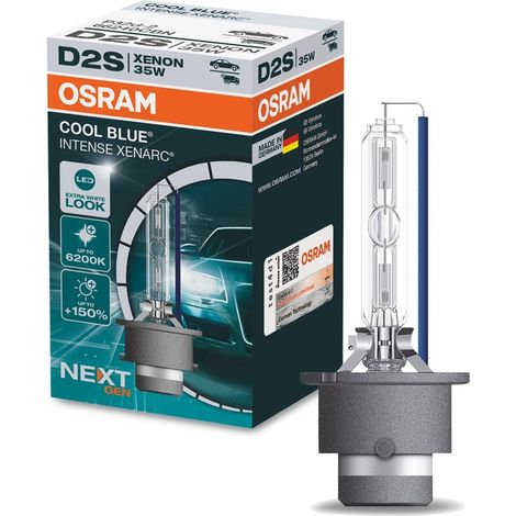 Bombilla (caja de 1 unidad) D2S 85 V 35 W P32D-2 Azul frío intenso NextGen 6200 K (1/5)