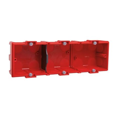 maconn.3postes p.40mm batibox -
