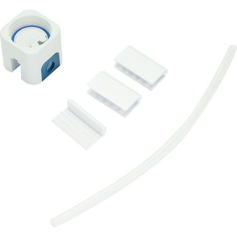 Rosvola Robinet à tournant sphérique de flotteur d'alimentation de remplissage de contrôleur d'eau automatique pour réservoir de poissons d'aquarium(bleu). (1/5)