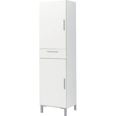 Armario Hogar 2 Puertas1 Cajón 188X41X35 Blanco