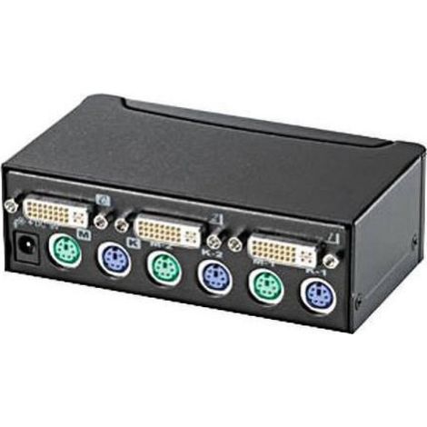 Commutateur Kvm - Dvi - Pour 2 Pc - Technologie Kvm - Connectique Dvi - 1 Unité