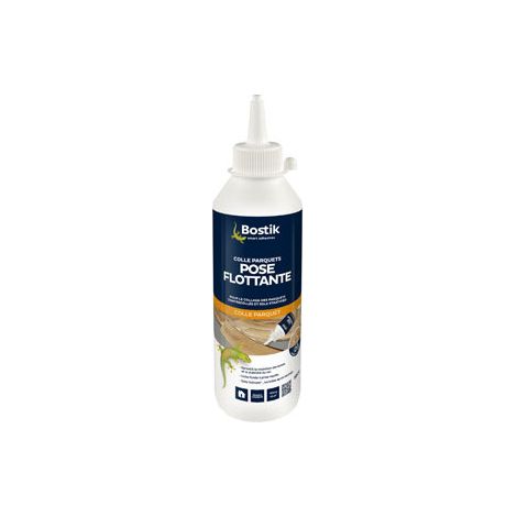Colle parquet vinylique sans solvant – Pour parquets contrecollés et sols stratifiés – Pose flottante sans odeur – BOSTIK