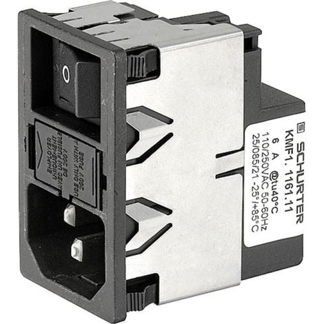 [NEUWERTIG] B-Ware Schurter Entstörfilter KMF1.1111.11 Funkentstörfilter 250V 1A Metallgehäuse 1 St (1/2)