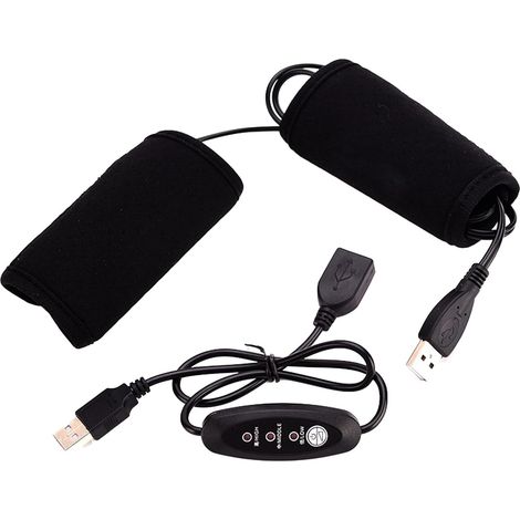 Tapis Chauffant pour Moto – Guidon Chauffant USB 5 V pour vélo électrique, avec Interrupteur de contrôle de la température et 3 réglages réglables (1/5)