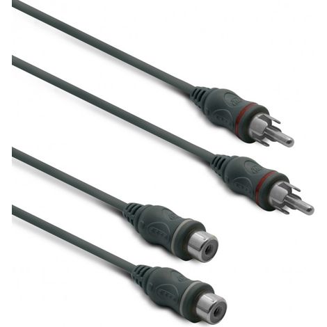Câble audio 2 RCA mâle/fem. 1.2 m