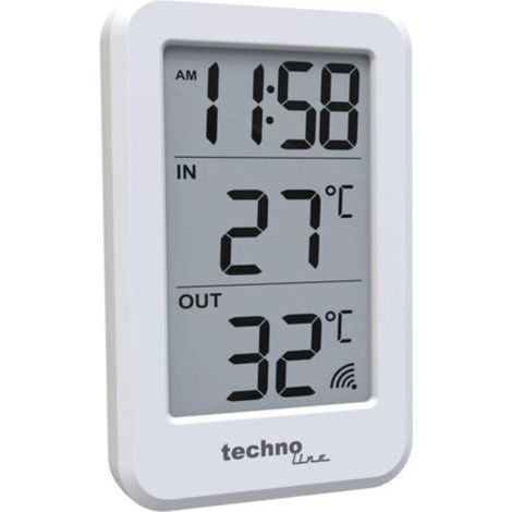 Technoline WS9172 Temperature Station, Indoor and Outdoor Temperature, Time, Simple and Good (1/4)