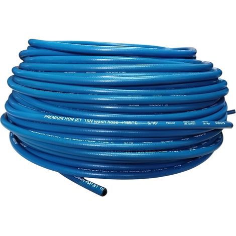 Manguera para lavadora 1SN DN08 150 grados azul 215 bar (1/5)