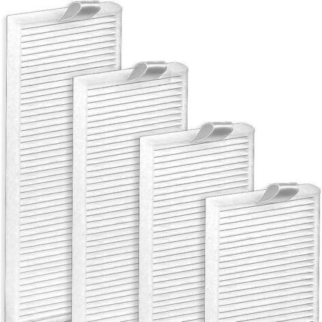 Accessoires compatibles avec l'aspirateur robot Lefant M330/M330 Pro : cartouches filtrantes, grilles et filtres (4 pi��ces).