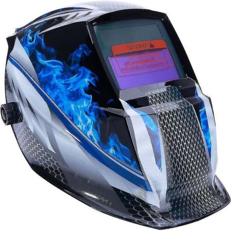 Masque de soudage à assombrissement solaire automatique Casque de soudage à l'arc sous argon (1/2)