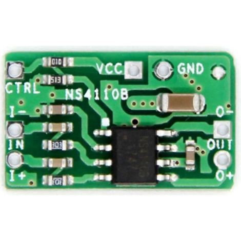6-14V Differenz-Leistungsverstärkerplatine, NS4110B Digital-Audioverstärker der Klasse D/AB, 18W Audiomodul (1/5)