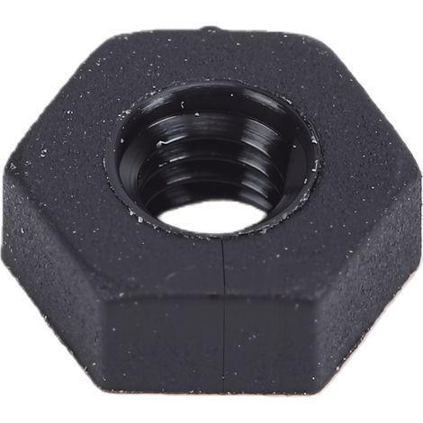 PA66 Nylon-Sechskantmutter, dicke Kunststoff-Dichtungsbefestigung für Kfz- und Haushaltsreparaturen, schwarz M2.5 (1/5)