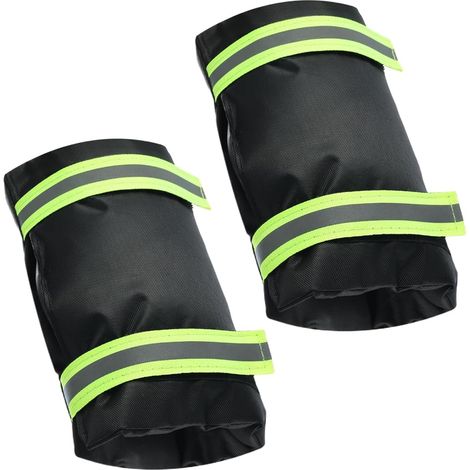 Couvercle antigel de robinet en 2 pièces Emballage de congélation réfléchissant 10x7 pouces Protecteur de robinet extérieur à l'épreuve des intempéries pour la fermeture de la ferme de la ferme (1/5)