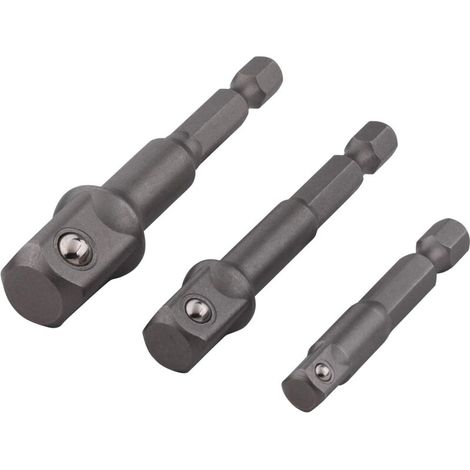 3 Adapters with 6-sided Tail 1 Adapter 12.5 mm + 1 Adapter 10 mm + 1 Adapter 6.35 mm (1/3)