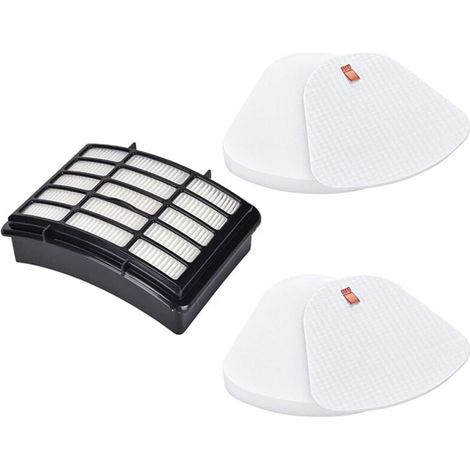 Lot de 1+2 filtres pour aspirateurs Shark, compatibles avec les modèles Navigator Lift Away NV350, NV351, NV352, NV355, NV356E, NV360, NV370, UV440, UV490, UV540 et CU500. (1/4)