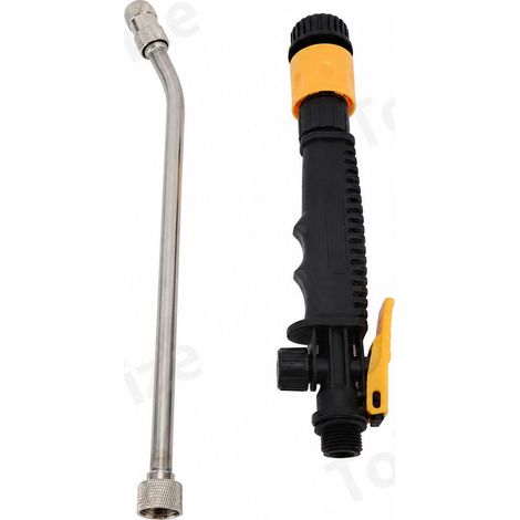 Baguette d'arrosage Toivize G3/4 Inox Plastique Anti-dérapante pour Jardin et Nettoyage Auto (1/5)