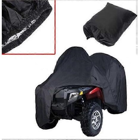 Waterproof, snowproof, and UV-protective vehicle cover suitable for all-terrain vehicles/motorcycles