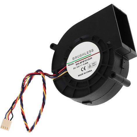 Turbine de ventilation à courant continu, compatible avec les fours, ventilateur CC, 12 V 6 A (1/5)