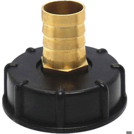 Mamelon Raccord Rapide Pour Cuve 1000 L, Multitanks Raccord, Laiton Connecteur De Tuyau, Adaptateur De Réservoir IBC (20mm)-Fei (1/5)