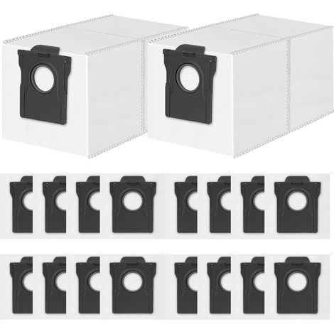 18 Staubbeutel für Dreame L10s Ultra Gen2/Gen3, X30/X40/X50/Aqua10 Ultra L40/L50 Ultra AE, L10s/L40s/L50s Pro Ultra, für Mova E30/V50/E40/Z50/Z60/P50 Ultra Staubsauger, 3,2 L Ersatzbeutel Zubehör (1/2)