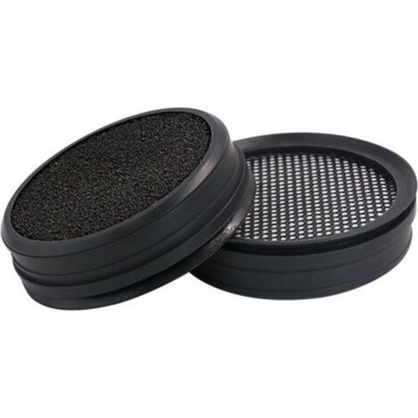 Pack of 2 replacement HEPA filters for Philips FC6729/FC6724/FC6725/FC6726 vacuum cleaner parts (1/4)